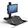 Fellowes Lotus VE Sit-Stand Single Manual Lift Workstation, Black (2750862)~#|#~sp146577773_sc7