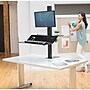 Fellowes Lotus VE Sit-Stand Single Manual Lift Workstation, Black (2750862)~#|#~sp146577777_sc7