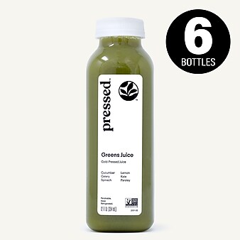 Pressed Juicery Green Juice, 6 Pack