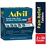 Advil Ibuprofen Pain Reliever, 200mg, 2/Packet, 50 Packets/Box (15489)~#|#~sp147006556_sc7