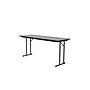 Correll Folding Table, 60" x 24", Gray Granite/Dove Gray (ST2460TF-15)~#|#~sp147041348_sc7