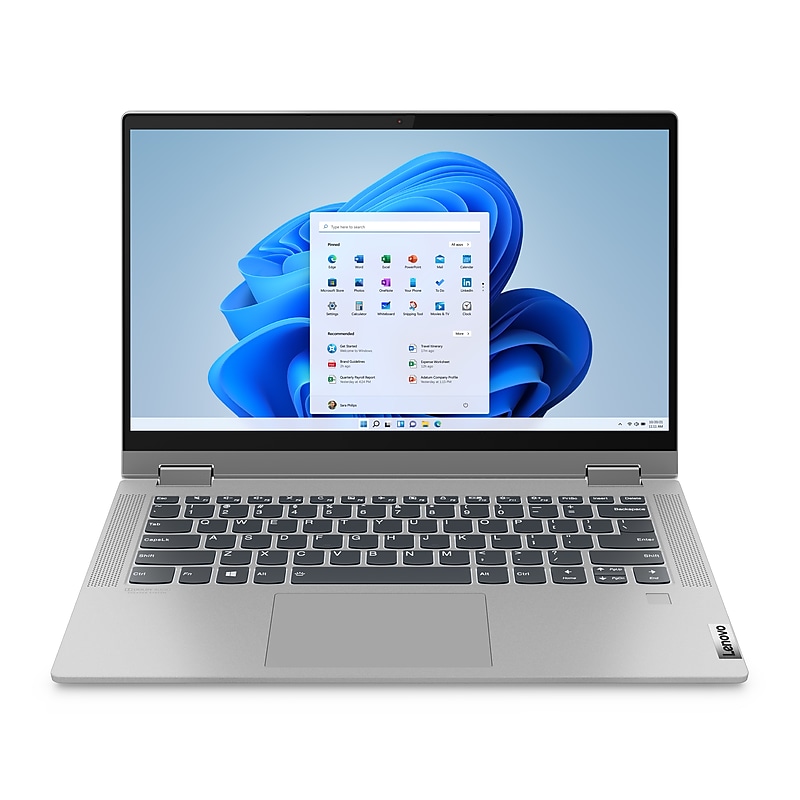 Lenovo Ideapad Flex 5i 14" Laptop, Intel Core i5-1135G7, 12GB Memory, 512 SSD, Windows 11 Home (82HS00QRUS) image 1