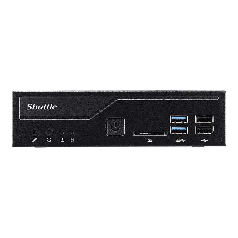 Shuttle XPC slim Barebone Desktop Computer, Intel H410 (DH410) image 1