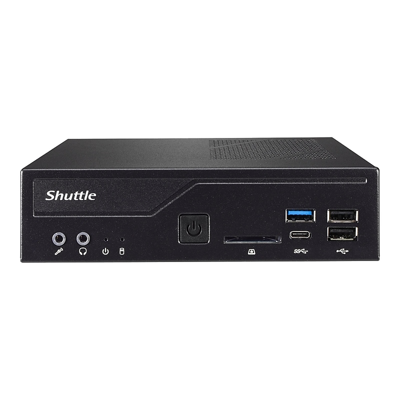 Shuttle XPC slim Barebone Desktop Computer, Intel H410 (DH410S) image 1