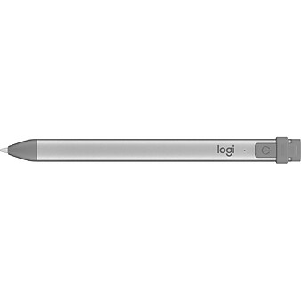 Logitech Crayon Smart Pen for iPad, Gray (914-000051)