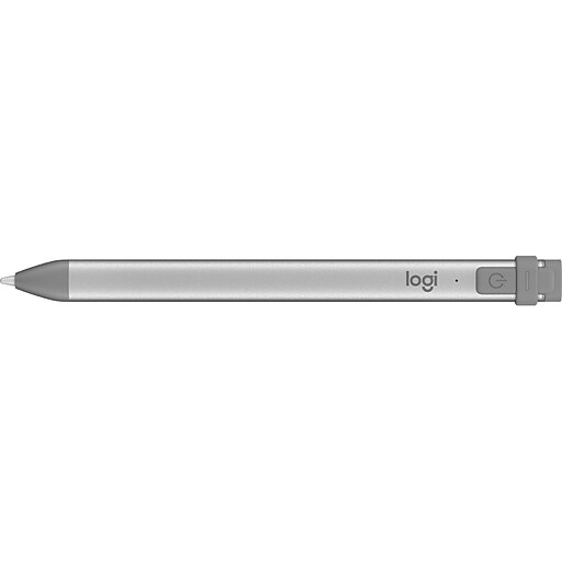 Logitech Crayon Smart Pen for iPad, Gray (914000051) Staples