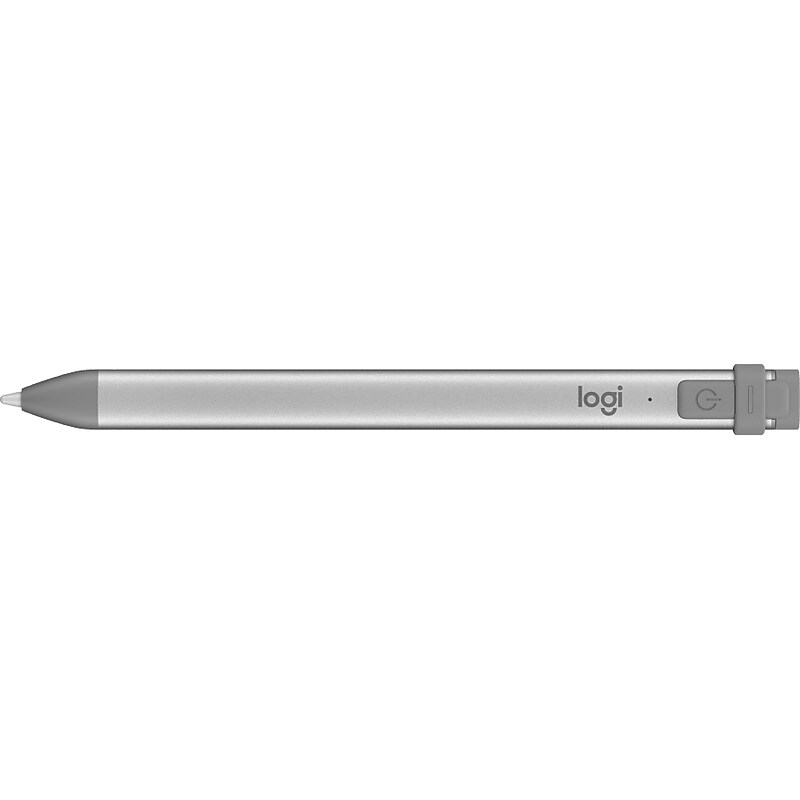 Logitech Crayon Smart Pen for iPad, Gray (914-000051) image 1