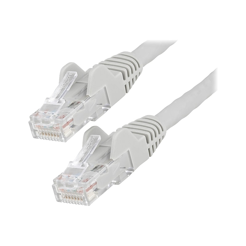 StarTech.com 25' RJ45 Cable, Gray (N6LPATCH25GR) image 1