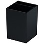 JAM PAPER 2 Compartment Plastic Pen Holder, Black (341BL)~#|#~sp147384385_sc7