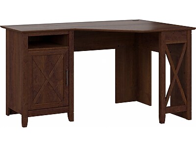 Photo 1 of Bush Furniture Key West 54W Corner Computer Desk with Storage
