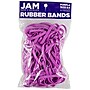 JAM Paper Multi-Purpose #64 Rubber Bands, 3.5" x .25", Non-Latex, Purple, 100/Pack (33364RBPU)~#|#~sp147384931_sc7