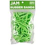JAM Paper Multi-Purpose #64 Rubber Bands, 3.5" x .25", Non-Latex, Green, 100/Pack (33364RBGR)~#|#~sp147384944_sc7