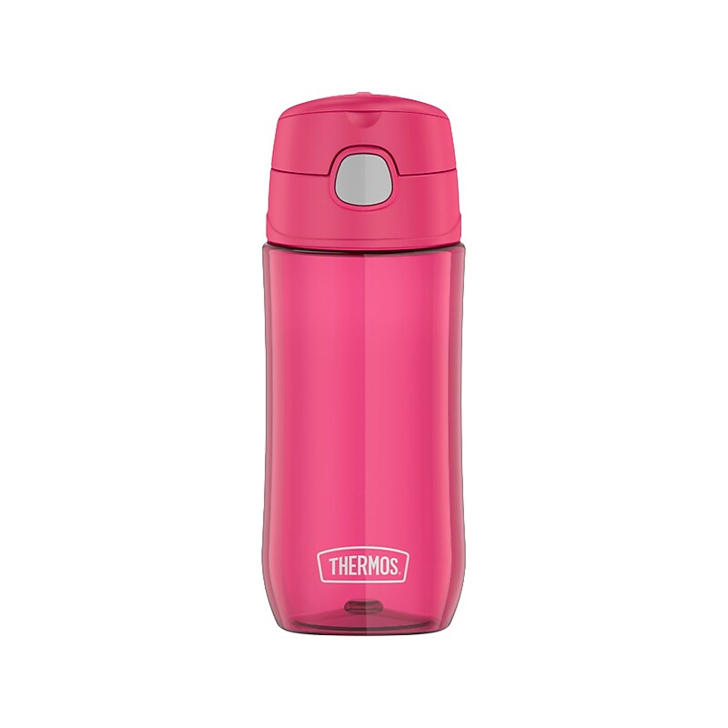 Thermos Plastic Water Bottle, 16 oz., Raspberry (GP4040RS6) image 1