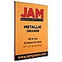 JAM Paper 8.5" x 11" Color Writing Paper, 32 lbs., Orange Stardream, 25 Sheets/Ream (1834386)~#|#~sp147386228_sc7