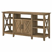 Bush Furniture Key West Tall TV Stand, Reclaimed Pine, Screens up to 65" (KWV160RCP-03)