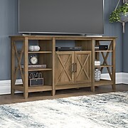 Bush Furniture Key West Tall TV Stand, Reclaimed Pine, Screens up to 65" (KWV160RCP-03)