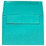 JAM Paper A7 Invitation Envelopes, 5 1/4" x 7 1/4", Sea Blue Recycled, 100/Pack (27785D)~#|#~sp147386902_sc7