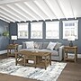 Bush Furniture Key West 47" x 24" Coffee Table with 2 End Tables, Reclaimed Pine (KWS023RCP)~#|#~sp147386998_sc7