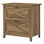 Bush Furniture Key West 2-Drawer Lateral File Cabinet, Letter/Legal, Reclaimed Pine, 30" (KWF130RCP-03)~#|#~sp147387193_sc7