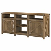 kathy ireland® Home by Bush Furniture Cottage Grove TV Stand, Reclaimed Pine, Screens up to 70" (CGV165RCP-03)