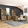 Bush Furniture Knoxville 72"H 5-Shelf Bookcase with Doors, Reclaimed Pine (CGB132RCP-03)~#|#~sp147387593_sc7