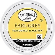 Twinings of London Earl Grey Tea, Keurig K-Cup Pods, 24/Box (TNA85783)