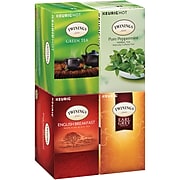 Twinings of London Variety Pack Tea, Keurig® K-Cup® Pods, 24 K-Cup® Pods/Box, 4 Boxes/Case (F15486)