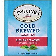 Twinings of London Cold Brewed English Classic Tea Bags, 20/Box (F07409)