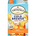Twinings of London Cold Brewed Peach Tea Bags, 20/Box (F10055)