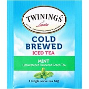 Twinings of London Cold Brewed Mint Tea, 20/Box (F07413)