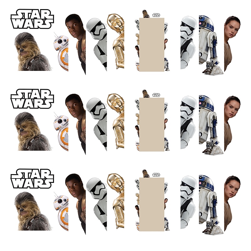 Eureka Star Wars Characters Go-Arounds, 3 Sets (EU-842491-3) image 1