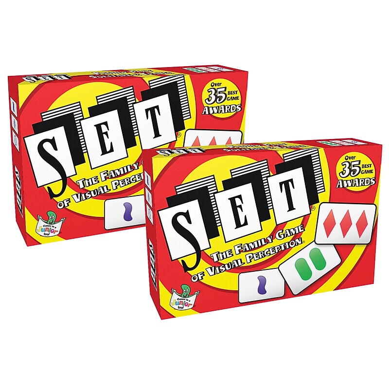 Playmonster SET The Family Game of Visual Perception, 2/Bundle (SET1000-2) image 1