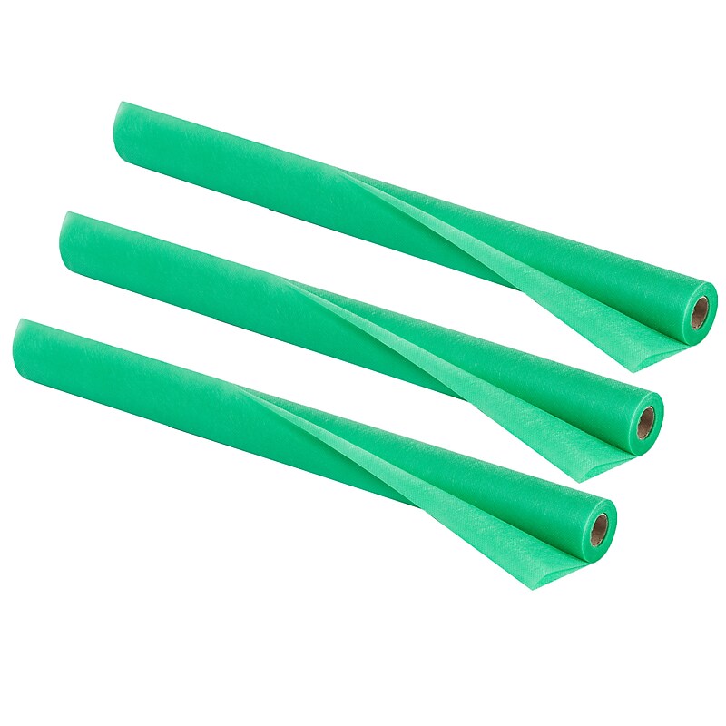 Smart-Fab Art & Decoration Fabric Roll, 24" x 18', Grass Green, 3 Rolls (SMF1U382401850-3) image 1