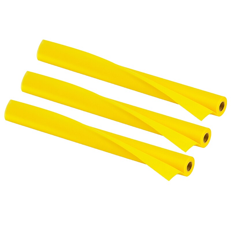 Smart-Fab Art & Decoration Fabric Roll, 24" x 18', Yellow, 3 Rolls (SMF1U382401870-3) image 1