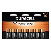 Duracell Coppertop AAA Alkaline Batteries, 16/Pack (MN24B16)