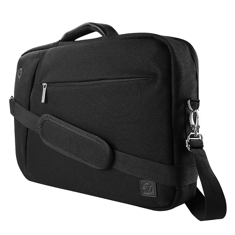Vangoddy Laptop Messenger, Black Nylon (LAPLEA043) image 1