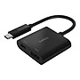 Belkin USB-C to HDMI + Charge Adapter, Male to Female, Black (AVC002btBK)~#|#~sp147608247_sc7