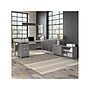 Bush Business Furniture Hybrid 72"W Computer Table Desk with Metal Legs, Platinum Gray (HYD373PG)~#|#~sp147608271_sc7