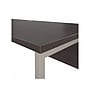 Bush Business Furniture Hybrid 72"W Computer Table Desk with Metal Legs, Storm Gray (HYD373SG)~#|#~sp147608279_sc7