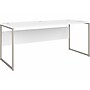 Bush Business Furniture Hybrid 72"W Computer Table Desk with Metal Legs, White (HYD373WH)~#|#~sp147608282_sc7