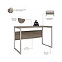 Bush Business Furniture Hybrid 48"W Computer Table Desk with Metal Legs, Modern Hickory (HYD148MH)~#|#~sp147608493_sc7