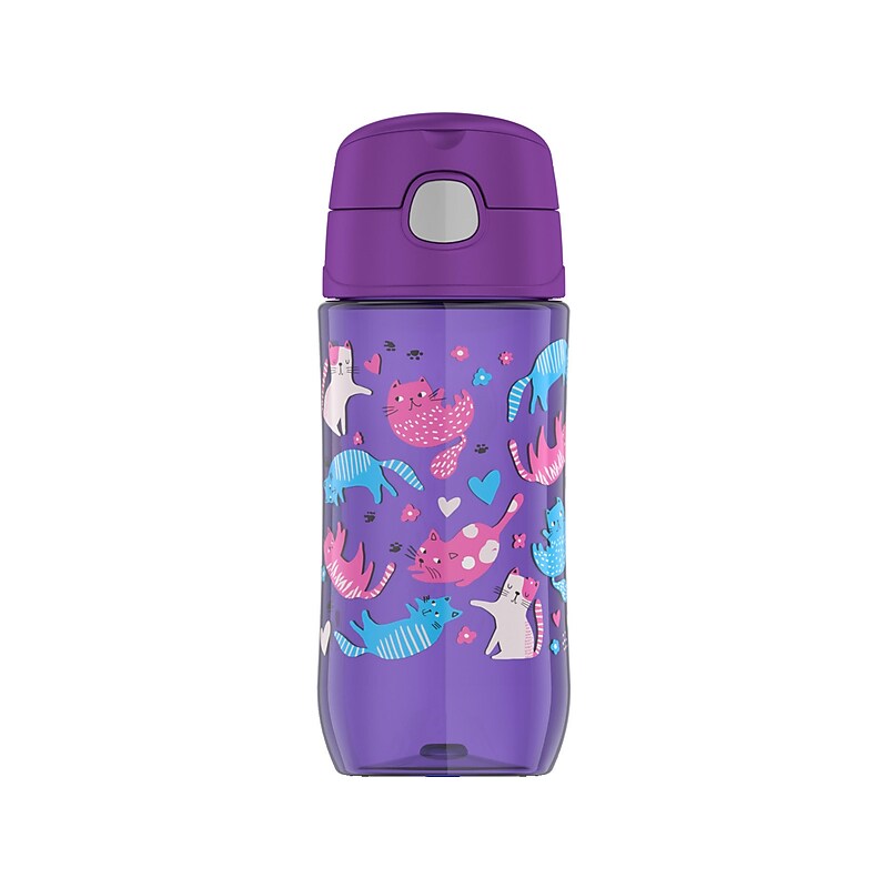 Thermos FUNtainer Playful Kittens Kittens Plastic Water Bottle, 16 oz. (GP4042CT6) image 1