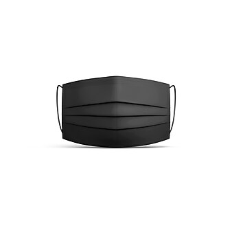 WeCare 3-ply Disposable Face Mask, Adult, Midnight Black, 50/Box (WMN100119)