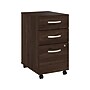 Bush Business Furniture Hybrid 3-Drawer Mobile Vertical File Cabinet, Letter/Legal Size, Lockable, Black Walnut (HYF216BWSU-Z)~#|#~sp147695910_sc7