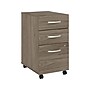 Bush Business Furniture Hybrid 3-Drawer Mobile Vertical File Cabinet, Letter/Legal Size, Lockable, Modern Hickory (HYF216MHSU-Z)~#|#~sp147695918_sc7
