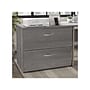 Bush Business Furniture Hybrid 2-Drawer Lateral File Cabinet, Letter/Legal, Platinum Gray, 36" (HYF136PGSU-Z)~#|#~sp147695939_sc7