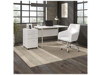 Hybrid 3-Drawer Mobile Vertical File Cabinet - Thumbnail 4