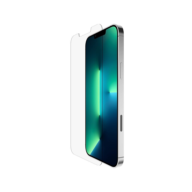 Belkin SCREENFORCE Tempered Glass Screen Protector for iPhone 13/13 Pro (OVA069ZZ) image 1