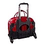 McKlein W Series Leather Briefcase, Laptop Compatible, Rolling, Red (94366)~#|#~sp147786094_sc7
