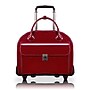 McKlein W Series Leather Briefcase, Laptop Compatible, Rolling, Red (94366)~#|#~sp147786100_sc7